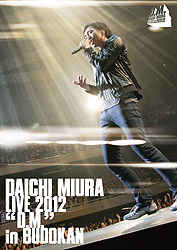 DAICHI MIURA LIVE 2012uD.M.vin BUDOKAN yʏՁzDVD(1g)
